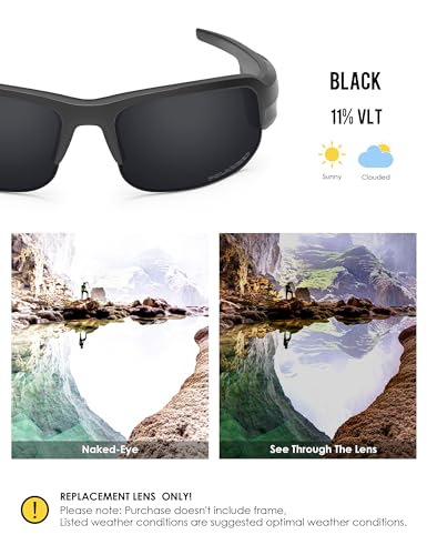 Image of BLAZERBUCK Polycarbonate Replacement Lenses for BOSE Tempo Sunglasses