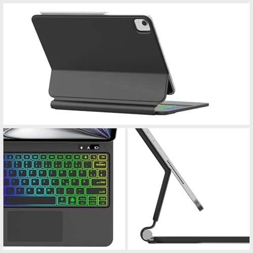 JADEMALL Magic Keyboard Hülle für iPad Air 13" M4 2026/M3 2025/M2 2024 – Ansicht 3
