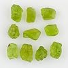 CRYSTALIS Wholesale 30 carats Natural Peridot, Loose Gemstone Bulk Rough Jewelry Making Supply, Chakra & Healing Raw Stones, Wire Wrapping, DIY, Gem Collection [5-10mm] #2