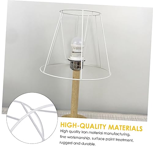 Abat-jour DIY support simple et facile à utiliser en forme de cage unique