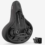 Velmia Bike Seat Made of Comfortable Memory Foam I Bicycle Seat with Ergonomic Zone Concept for Men & Women I Bike Saddle for BMX, MTB & Road