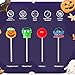 Halloween Lollipop Suckers,Pumpkin Candy Suckers,Vampires Candies,Lollipops Individually Wrapped,Great for Halloween Goody Bag Fillers 24 Pack