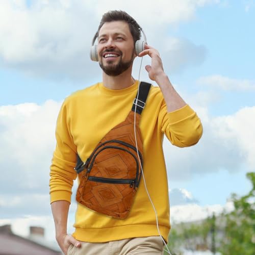 Mochila cruzada cómoda de un solo hombro con correa ajustable unisex Multicolor 2 3