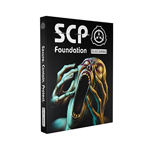 SCP Foundation Artbook | Paperback Edition | Black Journal