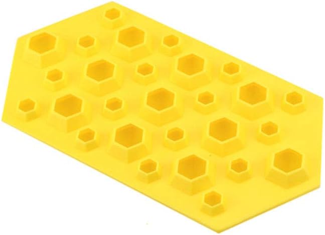 Silicone Ice Cube Trays 3D Diamonds Gem Cool Ice Cube Chocolate Tray Mold Silicone Moulds 4 Colors for Choose Blue/Yellow/Red/Pink