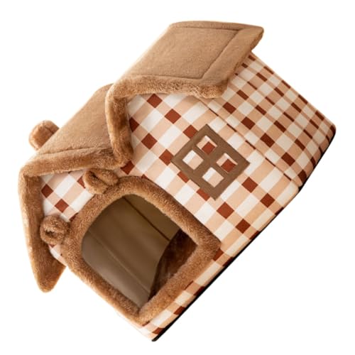 BESPORTBLE Casa De Dormir Para Animais De Estimação Casa De Gato Pequena Ninho De Gato Pequeno Respi