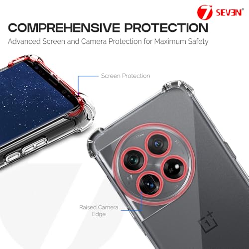 Image of 7SEVEN Back Cover for OnePlus 11R 5G Transparent Mobile Back Case Shock Proof Design Camera Edges Protection Crystal Clear 1+ Phone Case Silicon Soft TPU & Flexible One Plus Bumper Phone Cover