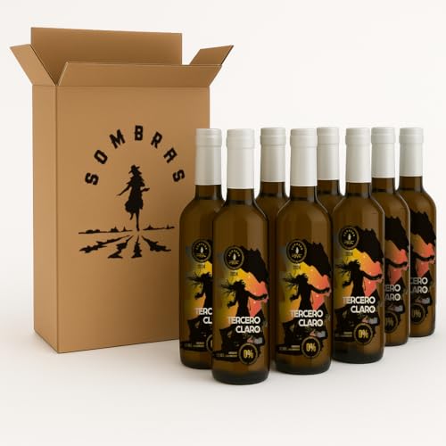 TERCERO CLARO Vino blanco sin alcohol 0%, Moscatel (8x37,5 CLT, 3000, mililitro)