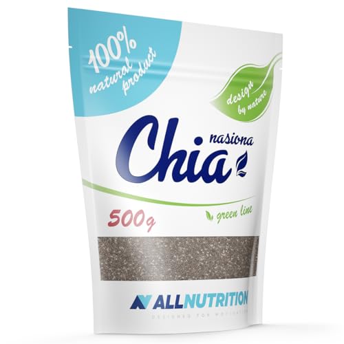 ALLNUTRITION Semillas de Chía 500g, Sin Gluten y Sin Lactosa