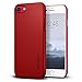 Spigen Thin Fit iPhone 8 / iPhone 7 Case with Premium Matte Finish Coating and QNMP Compatible for Apple iPhone 8 (2017) / iPhone 7 (2016) - Red