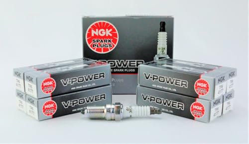 NGK 4177 TR6 V-Power Premium Copper Core Spark Plugs Set Of 8