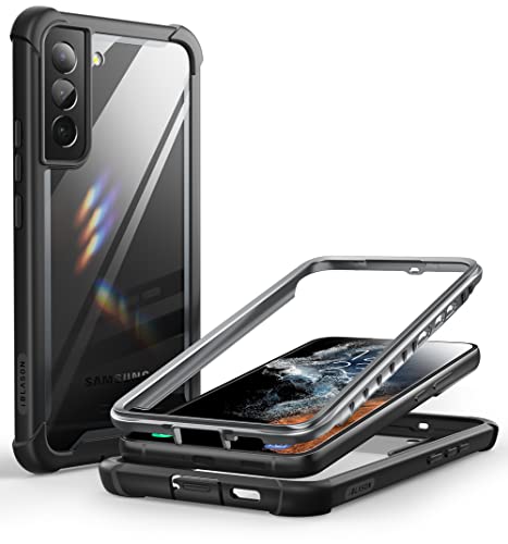 blazon display case - i-Blason Ares Case for Galaxy S22 Plus Case (2022), Dual Layer Rugged Clear Bumper Case (Black)