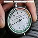 Tire Depth Gauge Portable Accurate Measurement on All Vehicle Types Including Trucks Portable Tire Gauge