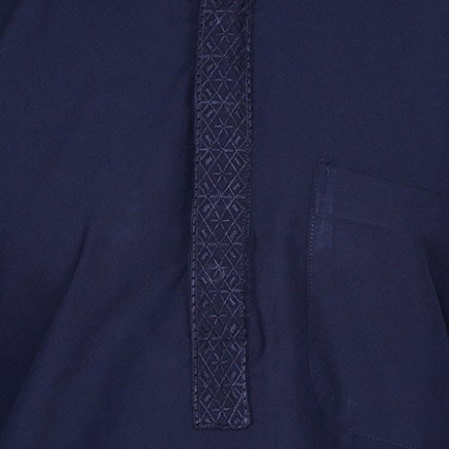 Traje Pathani Kurta Royal azul marino para celebraciones y eventos 4