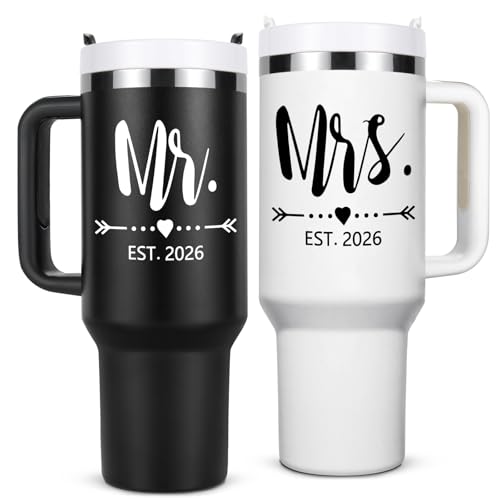 Qtencas Mr and Mrs Gifts, Wedding Gifts for Couples 2026,