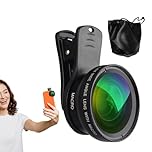 Universal Mobile Phone Camera Lens - 0.45x Wide Angle 15x Macro Clip for Attachment, High Definition Photography Accessories, Portable Lightweight Design | Travel Outdoor Seldepie Landscape i