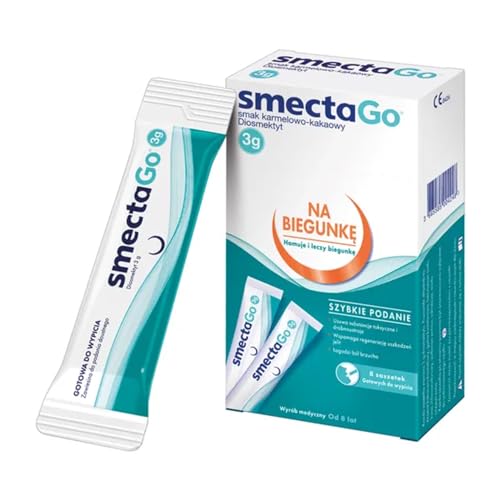 Smecta Go, 12 bolsas listas para beber diarrea sobre la marcha