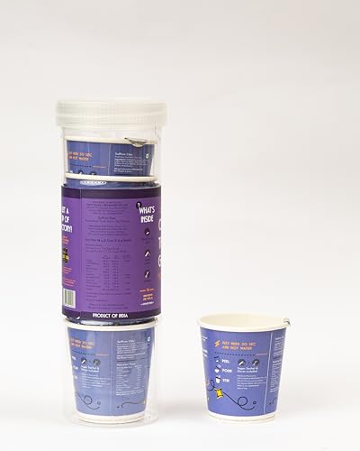 Image of Cup-Ji Saffron Chai Premix Cups | Instant Tea | 7 Cups | Kadak Ghar-Wali | No Added Sugar | Desi Chai | On the Go | Easy Prep | For Office and Travel