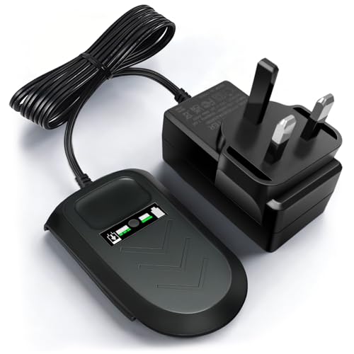 Fast charger compatible with Bosch charger 18V power for all batteries - Black