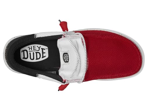 Hey Dude Men's Wally Tri Varsity Mesh Loafer2
