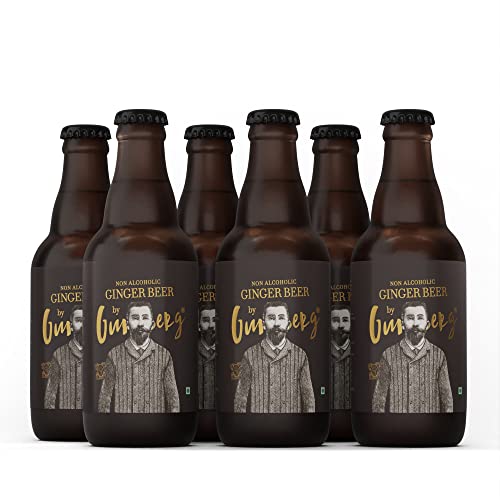 Image of Gunsberg Ginger Beer (Non Alcoholic, Pack Of 6)- 330 Ml Each