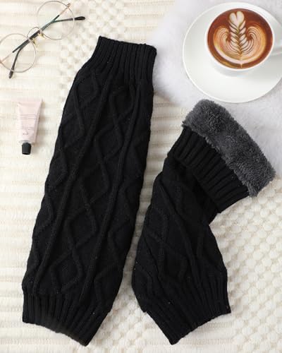 Image of Shihanee Fleece Leg Warmers Women
