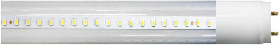 Goodlite G-83457 9W 24" T12 & T8 Fluorescent Replacement. Universal Direct OR Bypass T8 LED Light Bulb. One side power or two side power,Clear Cool White 4000k,