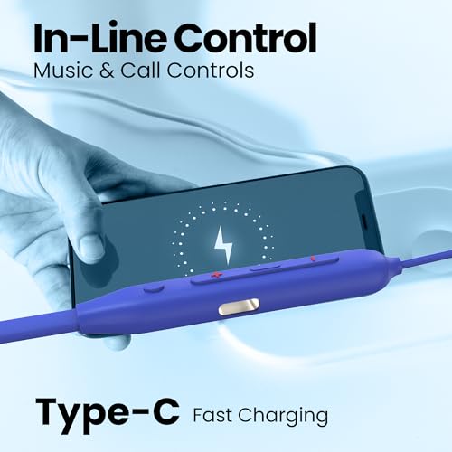 Image of AROMA NB121 Buzz Upto 60 Hours Playtime*, ENC, Magnetic On /Off Fast Charging Bluetooth