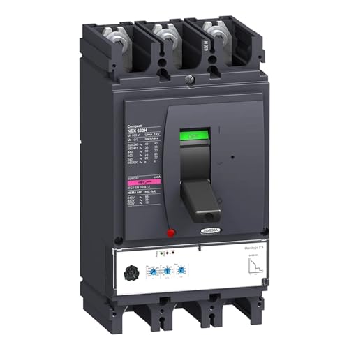 MCCB NSX630H Micrologic 2.3 disjoncteur boîtier moulé Schneider 630A 3p3d 70kA pour réseau pro
