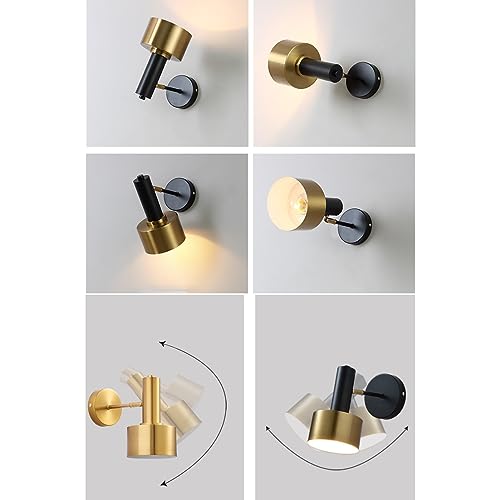 Apliques de pared LED modernos a batería y lámparas inalámbricas interiores 5
