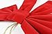 Good Old Values Red Velvet Christmas Bow 9-inch X 16-inch 4 Pack of Holiday Bows