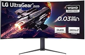 LG UltraGear 45GR95QE écran OLED ultrawide 45 pouces