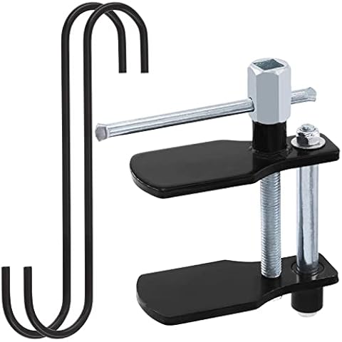 Wokape Disc Brake Pad Installation Spreader Caliper Piston Tool with 2 Pack Black Brake Caliper Hanger Hooks, Universal Brake Calliper Compressor Tool for Motorcycle Automotive Cover