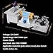 3-in-1 Electric Multi-Function Table Saw - Ver-satile Industrial Tabletop Machine for DIY Cutting, Engraving, Polishing, Milling, Grinding, and Drilling - for Men