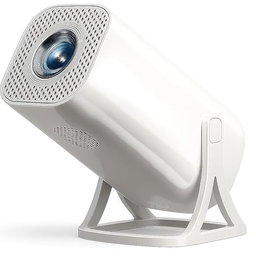 Nutts Portable Smart Projector 1080p Native DisplayPortable & Compact Design Stable Stand Auto Keystone, WiFi 6 & Bluetooth Connectivity-image-25