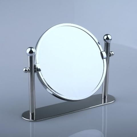 Pillar Table Mirror with Magnification by Blue Canyon BA-7384 Cover