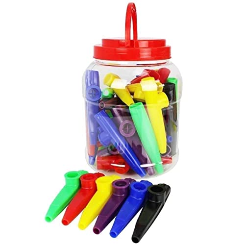 A-Star KAZ30MX Pack de 30 Kazoos pour Enfant - Les Beatles, Paul McCartney, John Lennon, RIngo Starr, George Harrison A-Star KAZ30MX Pack de 30 Kazoos pour Enfant