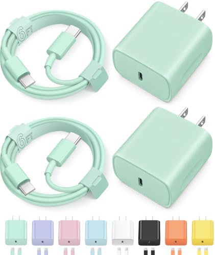 iPhone 17 16 15 Charger Fast Charging Type C Chargers USB C Charger Block