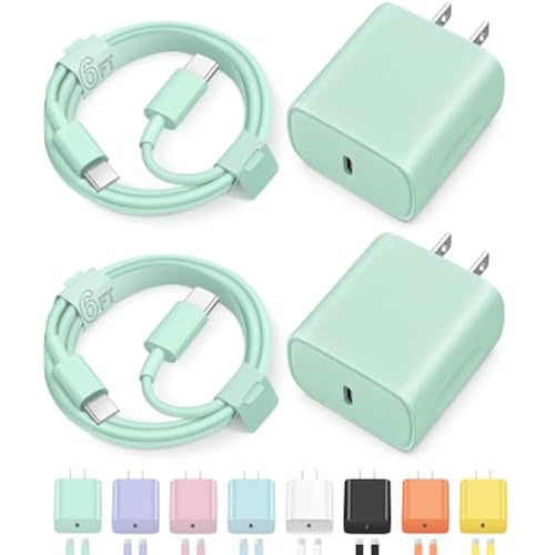 iPhone 17 16 15 Charger Fast Charging Type C Chargers USB C Charger Block