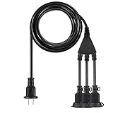 延長ケーブル 屋外用 3分岐 3分配 ケーブル 1200W (5M)