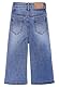 KIDSCOOL SPACE Baby Jeans für kleine Mädchen,Denim Hosen mit weitem Bein und ausgestelltem Saum,Tiefblau,18-24 Monate
