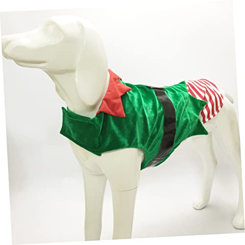 Disfraz de Navidad para perro YARNOW XL verde miniatura 3