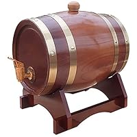 1/1.5/3L Eikenhouten Wijnvat met Standaard Tap Vintage Whiskey