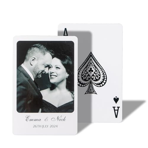 Naipes personalizados con foto para eventos