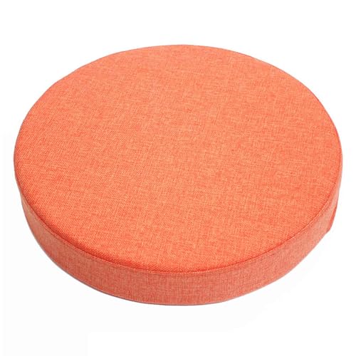 HLTQL Cojines Terraza 40x40、Cojin Redondo Exterior、CojíN Redondo para Silla De Terraza、Cojines Redondos Sofa、Cojines Suelo Grandes、Cojines para Sillas De Comedor(#6,40x8cm)