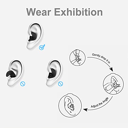 Swimming Ear Plugs 3 Pairs Professional Waterproof Reusable Silicone Earplugs For Swimming Surfing Snorkeling Showering Bathing Suitable For 14+ And Adult #TOP4