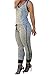 Cfanny Women's Contrast Trim V Neck Jersey Sport Jumpsuit (XX-Large, Grey)