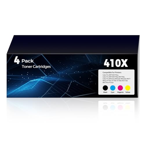 Toner de rechange 410A haute capacité pour des impressions couleur nettes sur M477