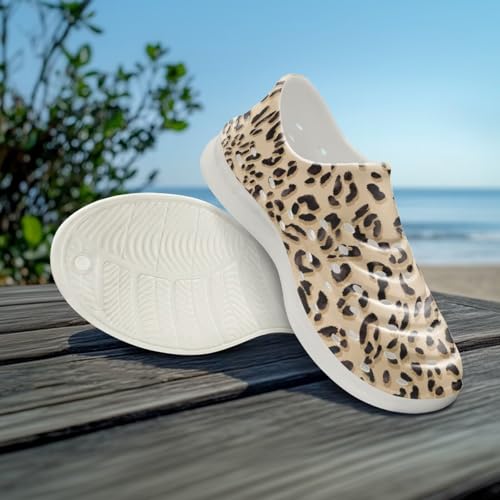 Kids Water Shoes for Girls Animal Print Garden Sandals Beach Sneakers, Slip-on Shoes Anti-Slip Quick Dry Soft2