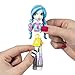 Off the Hook Style BFFs, Vivian & Mila (Summer Vacay), 4-inch Small Dolls with Mix and Match Fashions and Accessories, for Girls Aged 5 and Up,Multicolor
